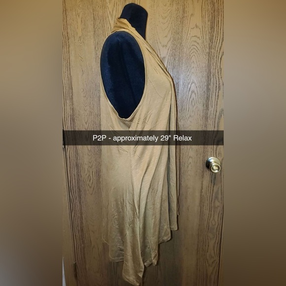 Mountain Mamas Dijon Flirty Vest | NWT | Size: Flirty | P2P: 29” Approximately - Picture 5 of 6